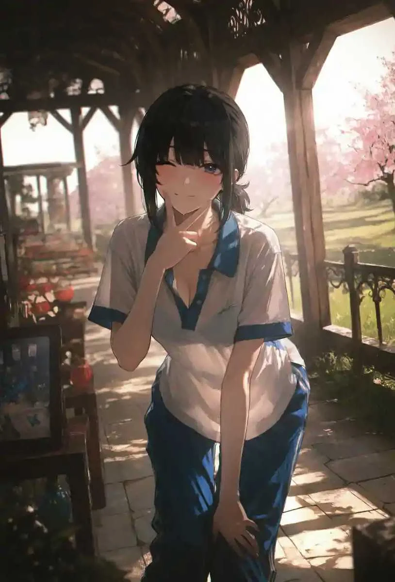 衬衫领口微敞，她掌心的温热抚过你眉间🔥