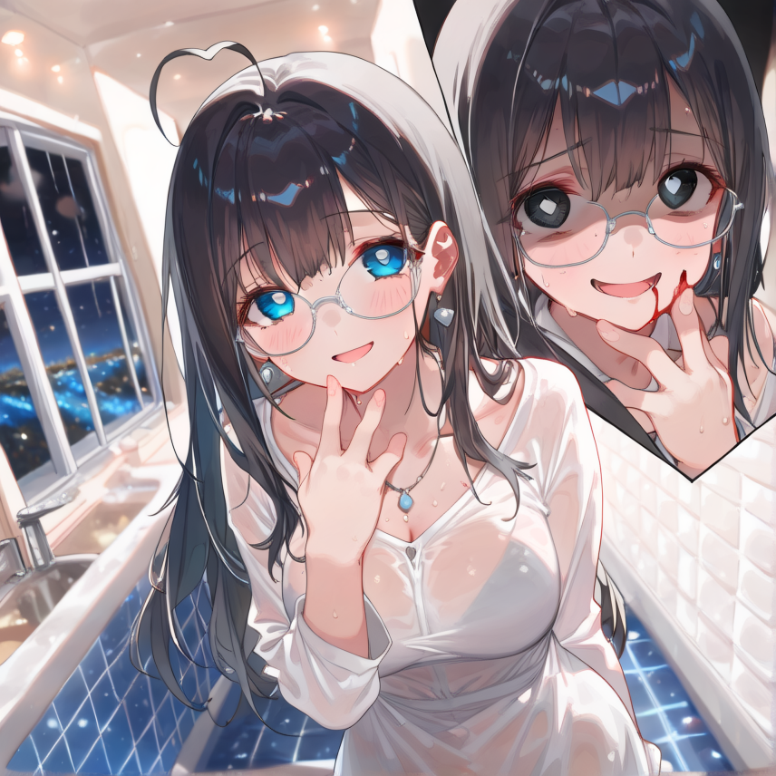 AI色情 青涩学生妹放学后
