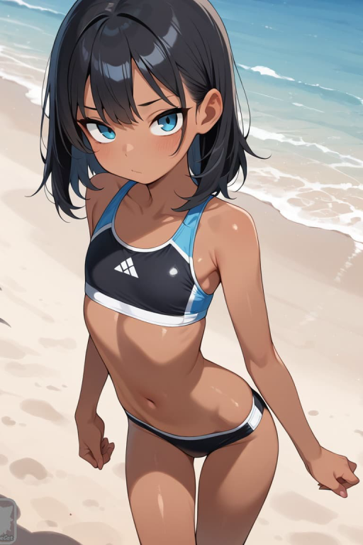 成人海滩救生员夏日邂逅