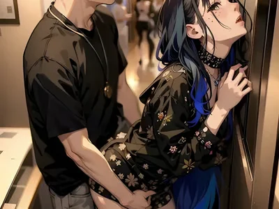 AI角色卡 赛博朋克黑客少女