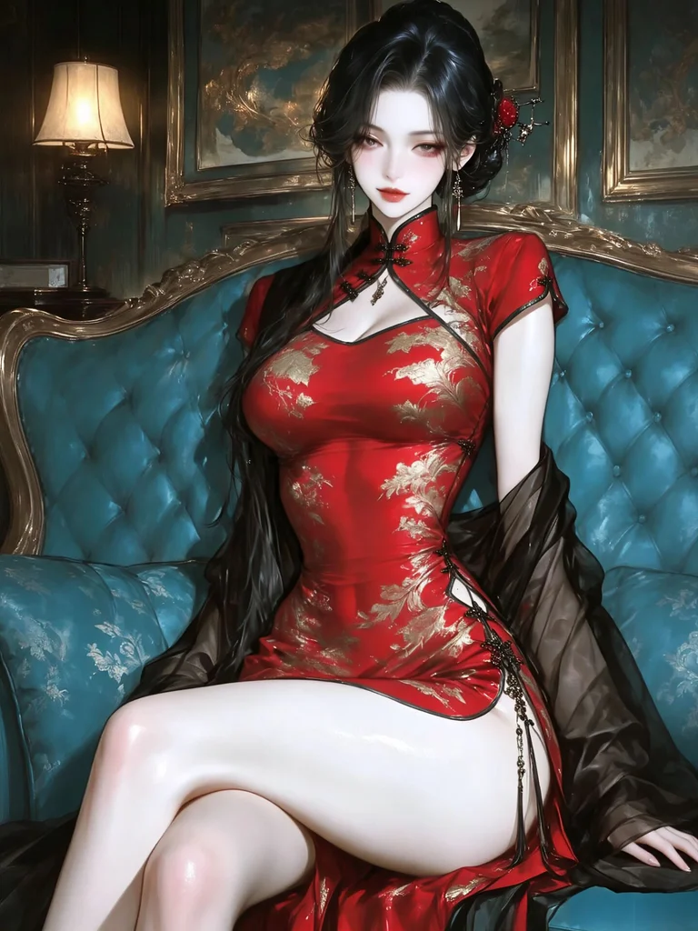 AI色情 暗黑女王调教奴隶