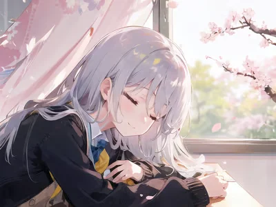 天使治愈角色卡 温暖治愈互动模板