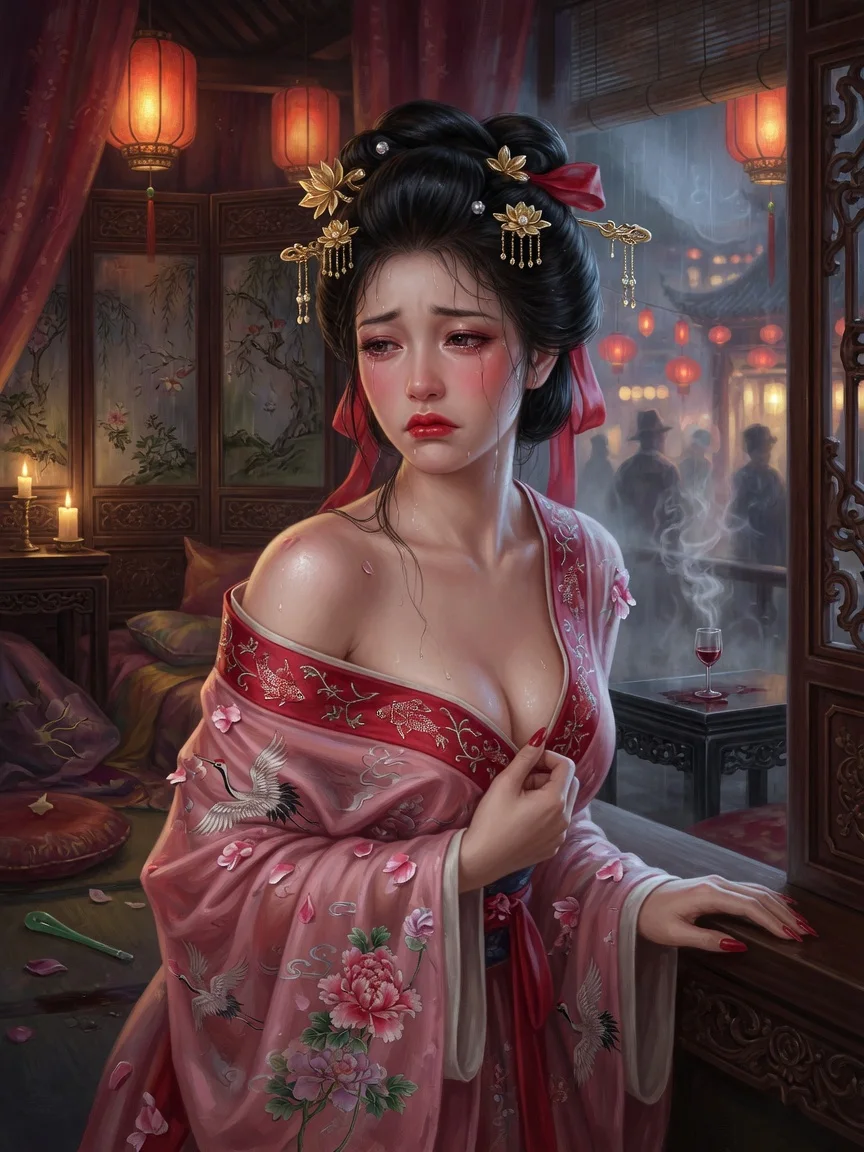 青楼花魁的羞辱令
