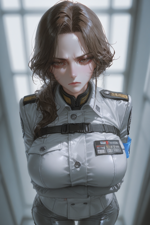 AI角色卡 赛博朋克黑客少女