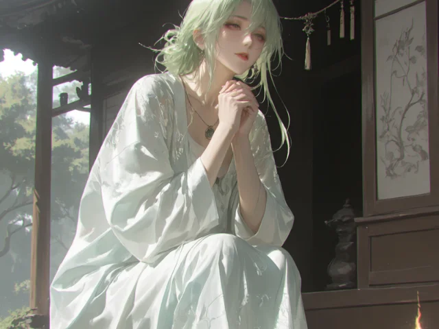 天使治愈角色卡 温暖治愈互动模板